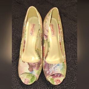 Torta Caliente high heel multi color shoes